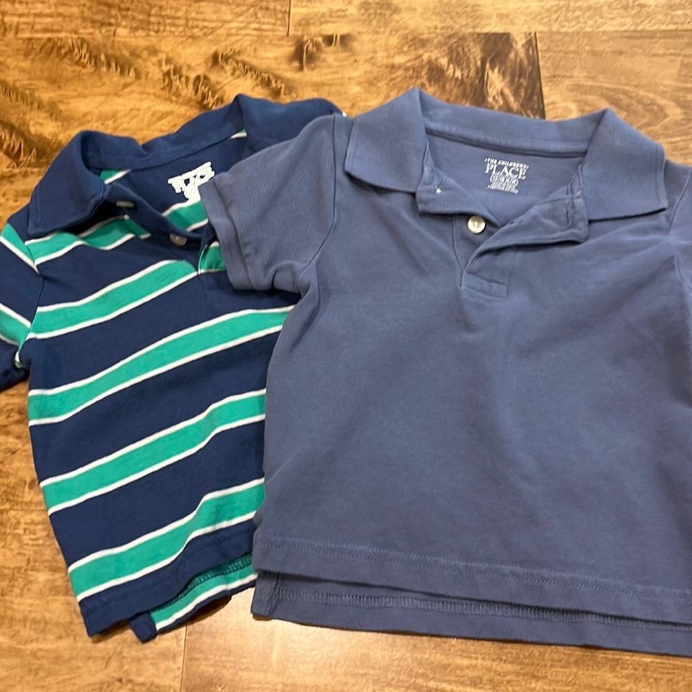 Two Children’s Place Polos